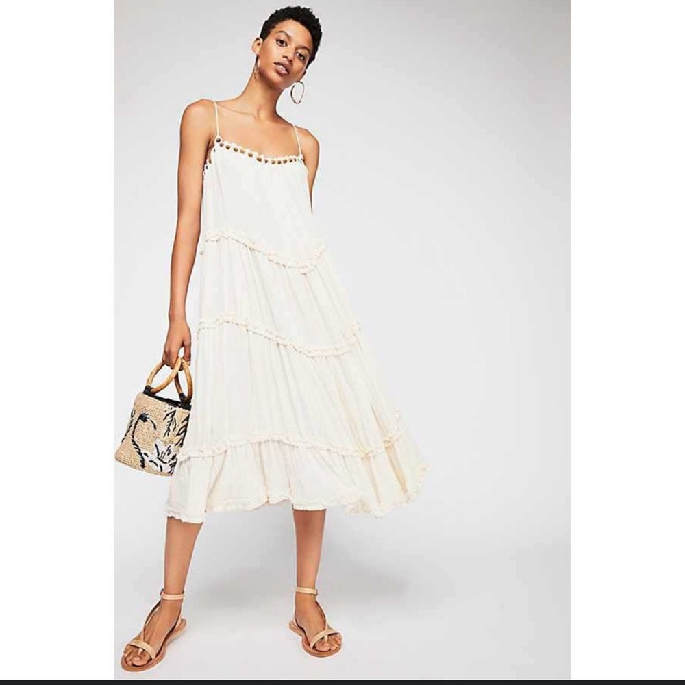 Free People Fallin’ Hard Midi Dress